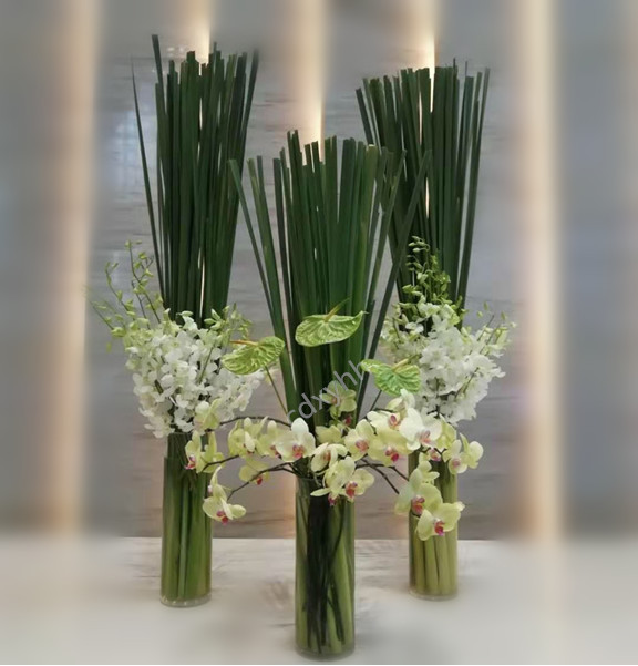 定制各種藝術插花